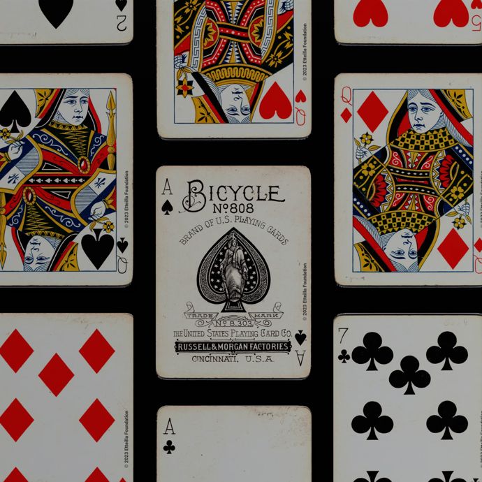 1895 Bicycle 808 Playing Cards Deck Now Available