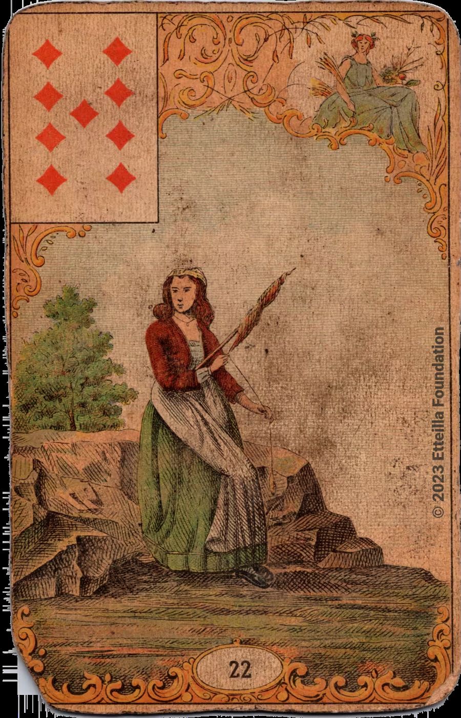 Le Jeu Du Destn Antque, Fene Aufschlagkarten, the Lttle Oracle Le Jeu Du Destn Antque, Fene Aufschlagkarten, the Lttle Oracle
