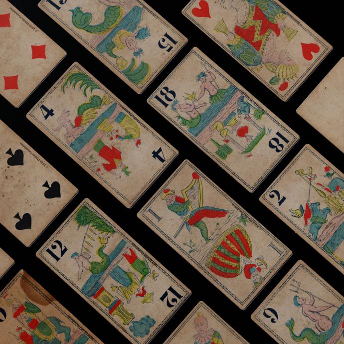 Original Tarot Chinois Deck - Now Digitized and Available Online
