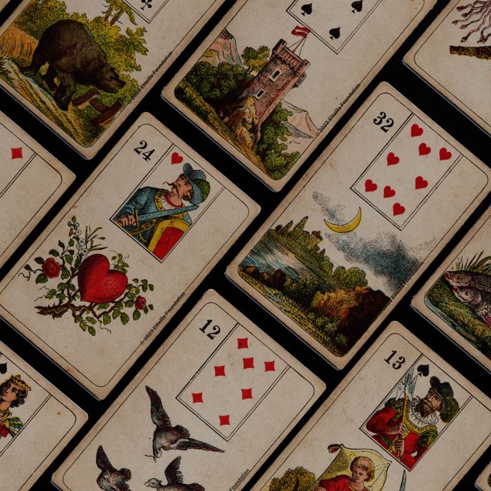 Stralsund Mlle Lenormand Oracle Deck - Petit Lenormand Type Now Digitized