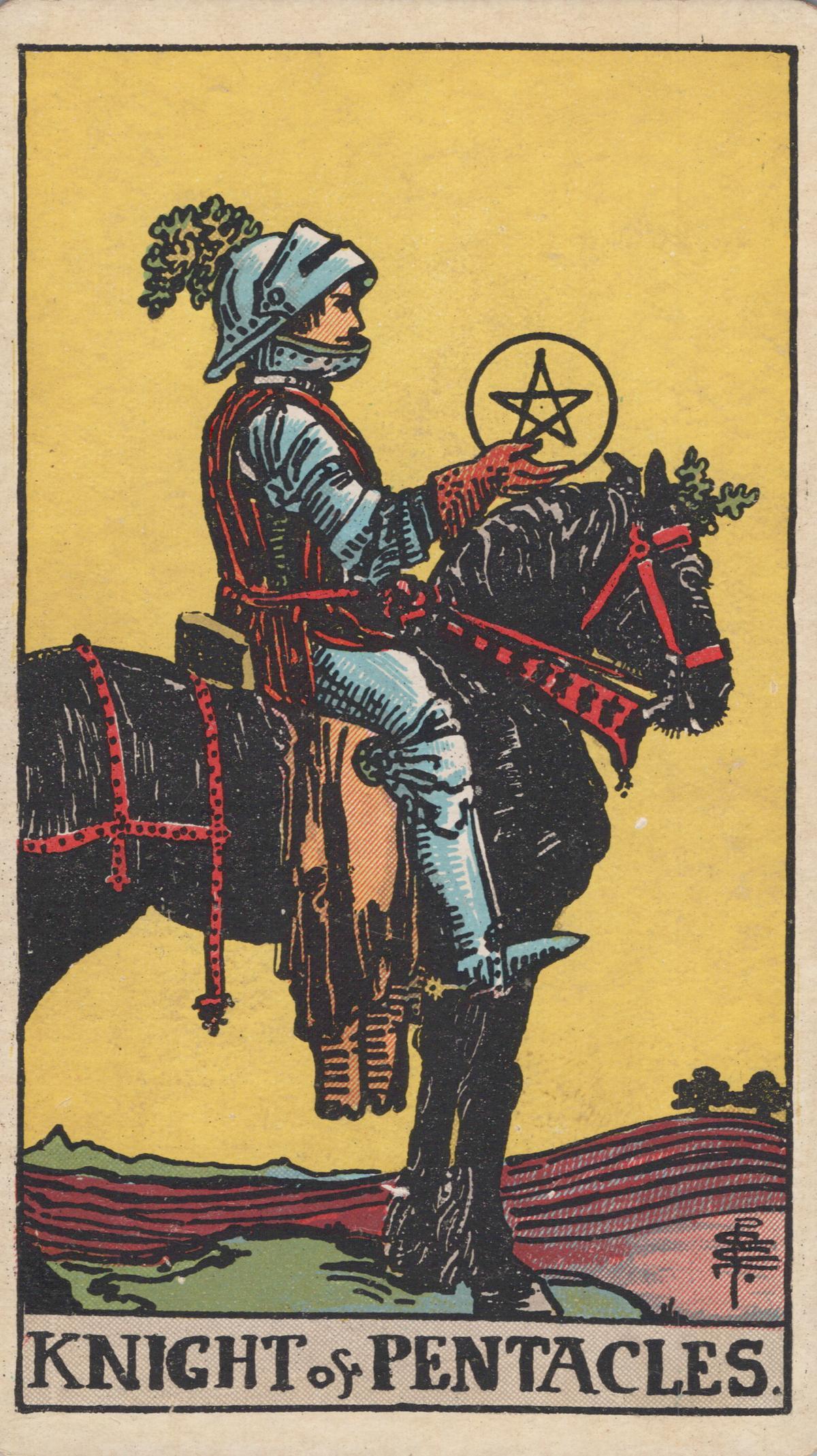 Pentacles - Knight
